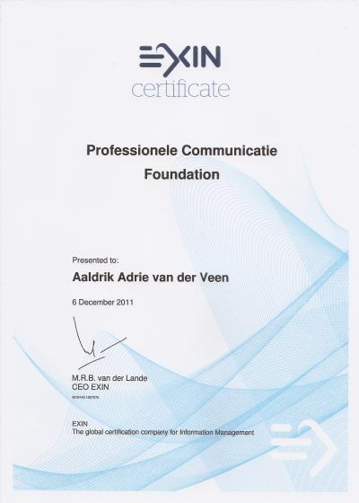 Certificaat Certificaat